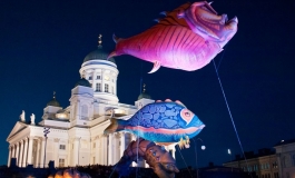 Todas la artes en Helsinki. Mixturas de colores, sonidos y sensaciones